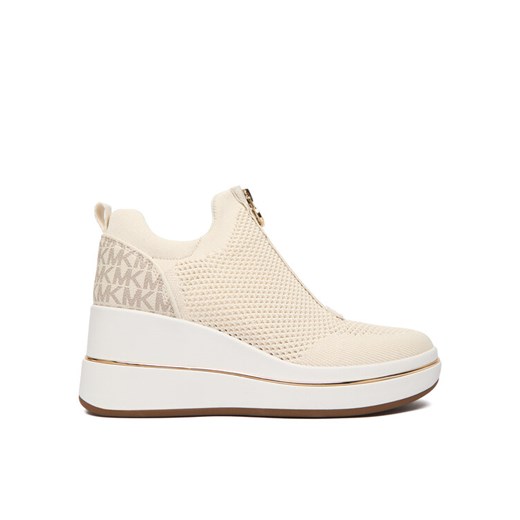 Sneakersy MICHAEL Michael Kors Emmy 43R6EMFP3D Écru ze sklepu eobuwie.pl w kategorii Buty sportowe damskie - zdjęcie 187975431