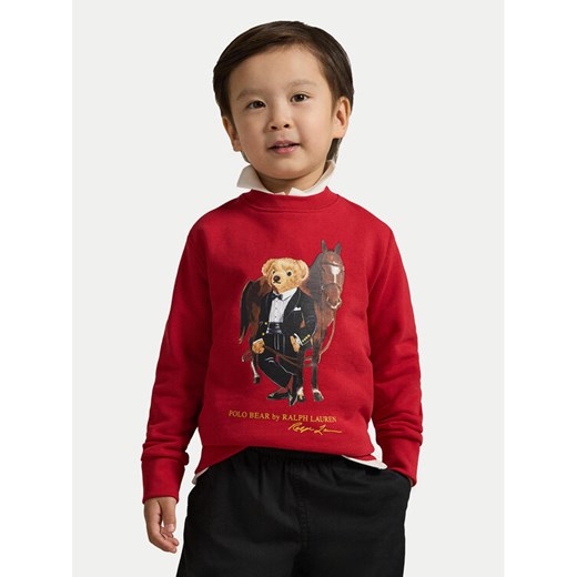 Polo Ralph Lauren Bluza 322A10261003 Czerwony Regular Fit ze sklepu MODIVO w kategorii T-shirty chłopięce - zdjęcie 187976040