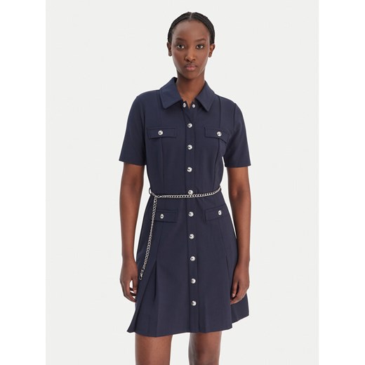 MICHAEL Michael Kors Sukienka koszulowa MR683BX667 Granatowy Regular Fit ze sklepu MODIVO w kategorii Sukienki - zdjęcie 187976052