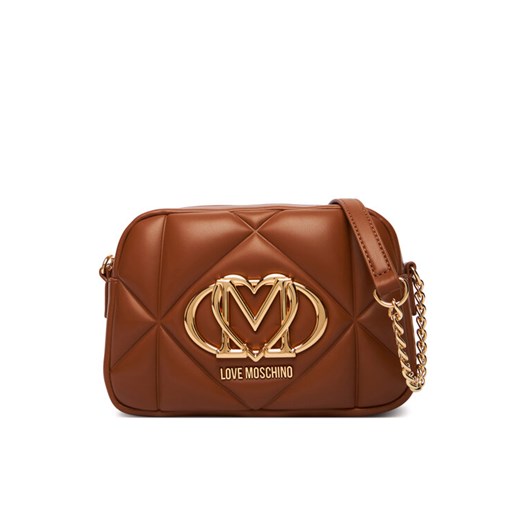 LOVE MOSCHINO Torebka JC4038PP1OLC0200 Brązowy ze sklepu MODIVO w kategorii Listonoszki - zdjęcie 187976232