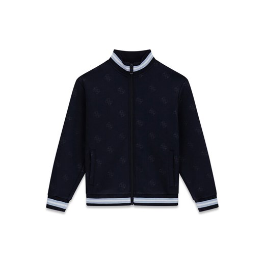 Guess Bluza L6RQ09 KAZQ2 Granatowy Regular Fit ze sklepu MODIVO w kategorii Bluzy dziewczęce - zdjęcie 187976234