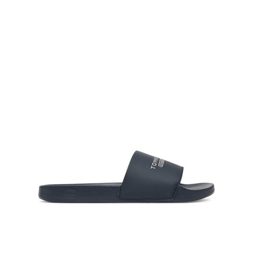 Tommy Hilfiger Klapki Raised Pool Slide FM0FM05761 Granatowy ze sklepu MODIVO w kategorii Klapki męskie - zdjęcie 187976241