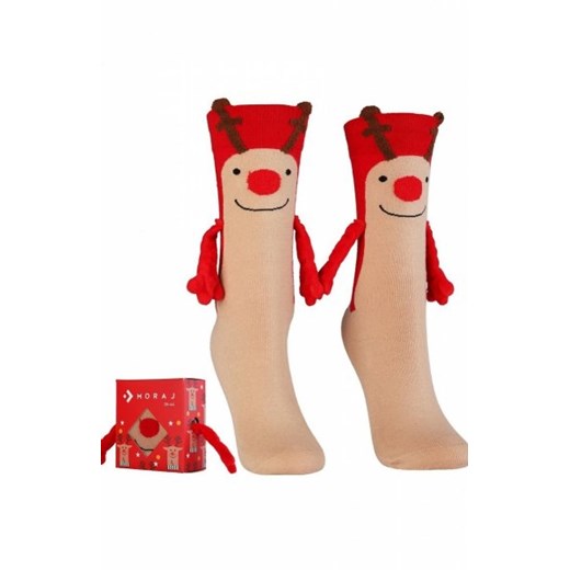 Moraj CSLS250-016 świąteczne skarpety męskie ze sklepu intimiti.pl w kategorii Skarpetki męskie - zdjęcie 187977344
