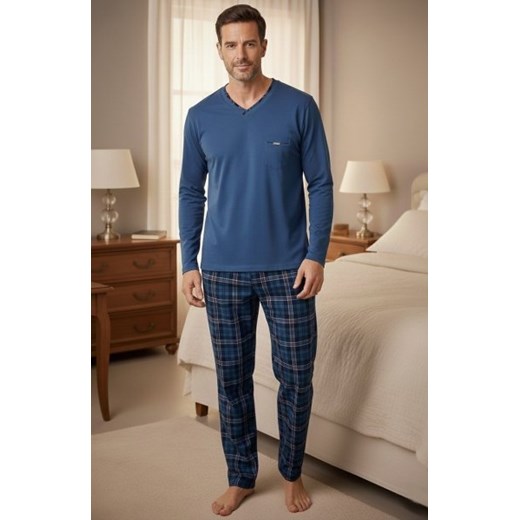 Cornette 122/210 Victor piżama męska ze sklepu intimiti.pl w kategorii Piżamy męskie - zdjęcie 187977372
