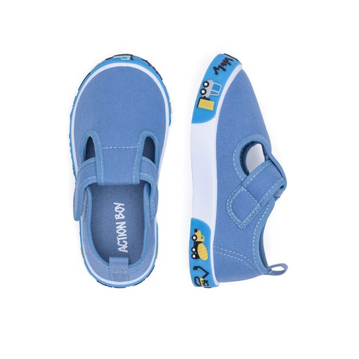 Kapcie Action Boy CF2500-3(CH) Niebieski ze sklepu eobuwie.pl w kategorii Kapcie dziecięce - zdjęcie 187978482