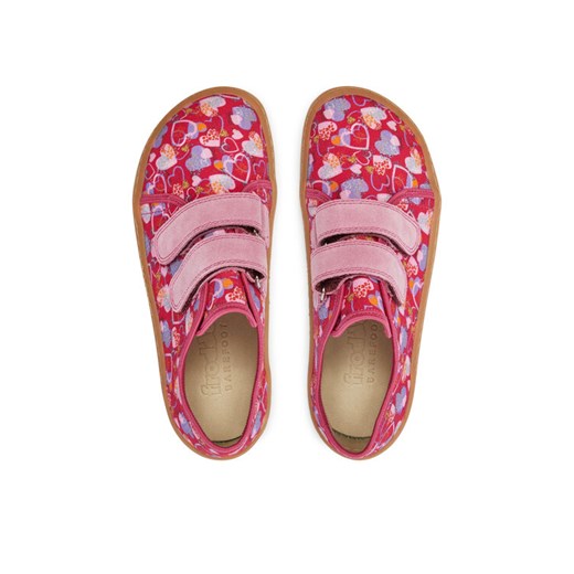 Froddo Kapcie Barefoot Canvas G1700390-2 S Różowy ze sklepu MODIVO w kategorii Kapcie dziecięce - zdjęcie 187978861