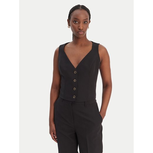 Guess Kamizelka W6RH52 WH9Y2 Czarny Regular Fit ze sklepu MODIVO w kategorii Kamizelki damskie - zdjęcie 187978903