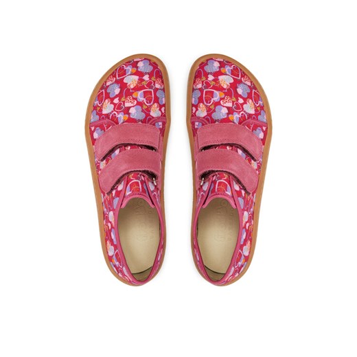 Froddo Kapcie Barefoot Canvas G1700390-2 D Różowy ze sklepu MODIVO w kategorii Kapcie dziecięce - zdjęcie 187978961