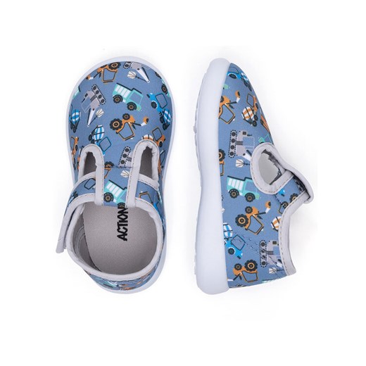 Action Boy Kapcie CM240419-5 Niebieski Action Boy 20 MODIVO