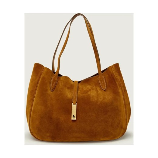 POLO RALPH LAUREN Shopperka | zamsz ze sklepu Gomez Fashion Store w kategorii Torby Shopper bag - zdjęcie 187980184