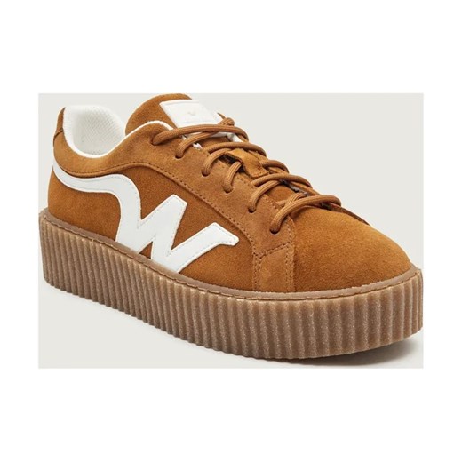 Weekend MaxMara Sneakersy WKAAGILE | zamsz ze sklepu Gomez Fashion Store w kategorii Buty sportowe damskie - zdjęcie 187980212