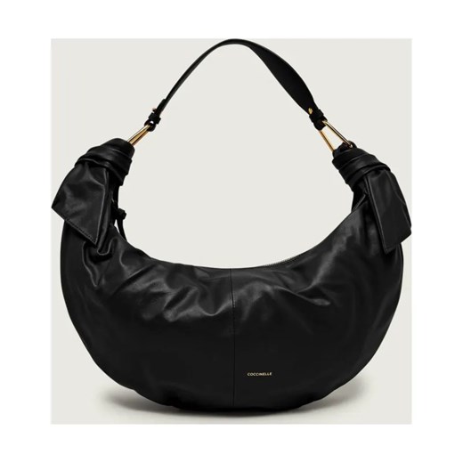 Coccinelle Skórzane hobo FUROSHIKI ze sklepu Gomez Fashion Store w kategorii Torebki hobo - zdjęcie 187980213