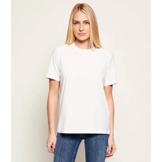 Elisabetta Franchi T-shirt | Regular Fit ze sklepu Gomez Fashion Store w kategorii Bluzki damskie - zdjęcie 187980372