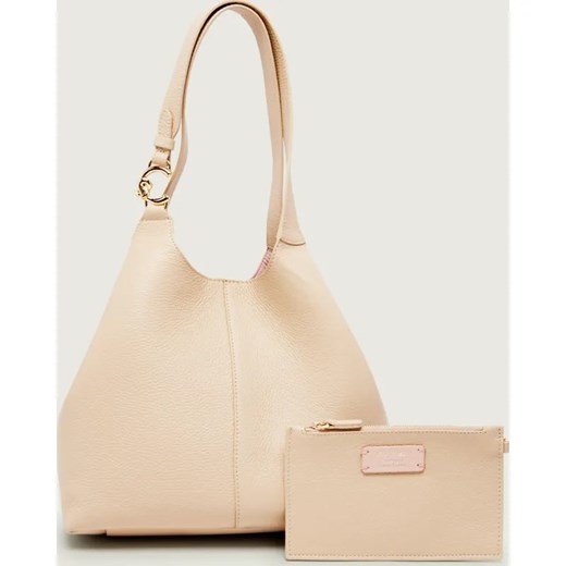 Coccinelle Skórzana shopperka + saszetka C-EASY ze sklepu Gomez Fashion Store w kategorii Torby Shopper bag - zdjęcie 187981601