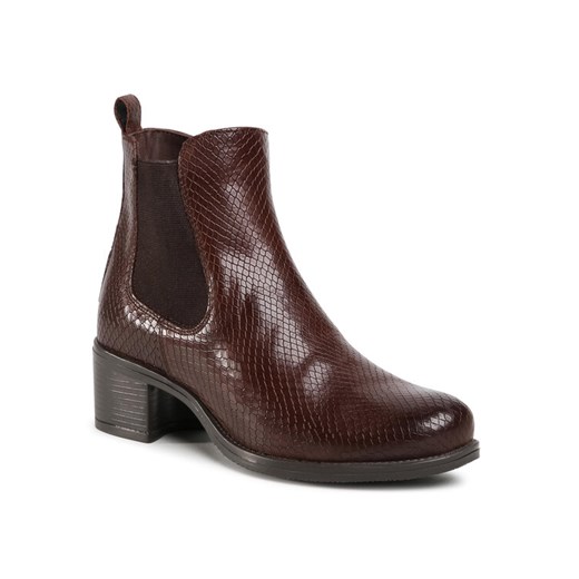 Botki Lasocki ARC-BLANKA-03 Brązowy ze sklepu eobuwie.pl w kategorii Botki - zdjęcie 187984562