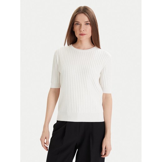 Tatuum Sweter Bazo T2501.046 Écru Regular Fit ze sklepu MODIVO w kategorii Swetry damskie - zdjęcie 187984773