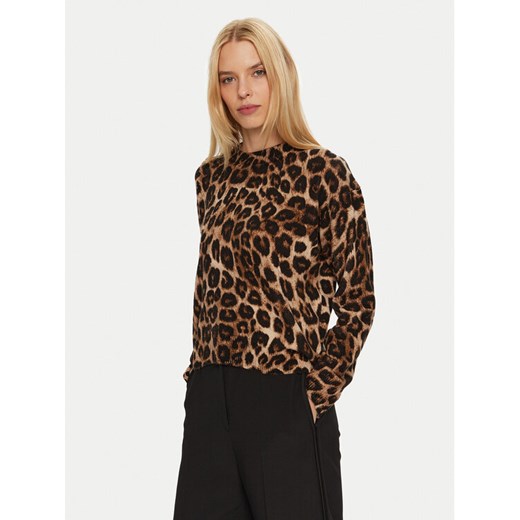 JOOP! Sweter 58 JW244KN343 30043958 Brązowy Loose Fit ze sklepu MODIVO w kategorii Swetry damskie - zdjęcie 187984780