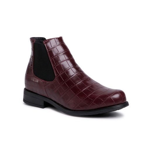 Sztyblety Jenny Fairy TTT-DESA-01 Bordowy ze sklepu eobuwie.pl w kategorii Botki - zdjęcie 187985522
