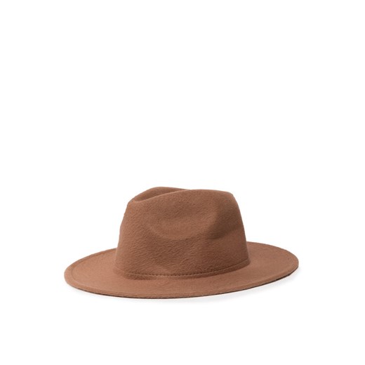 Kapelusz Acccessories 1W3-028-AW22 Brązowy ze sklepu eobuwie.pl w kategorii Kapelusze damskie - zdjęcie 187985561