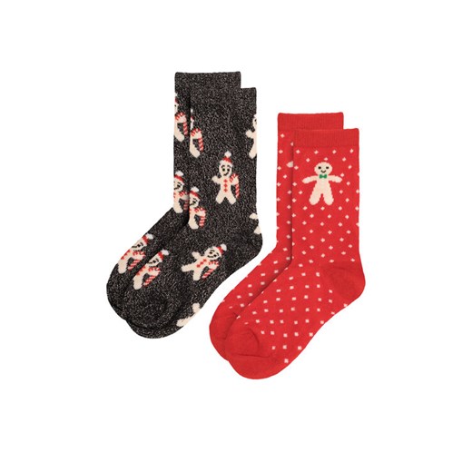 Skarpety długie Nelli Blu 7KB-005-AW23 (2-pack) Kolorowy Nelli Blu 27_30 eobuwie.pl