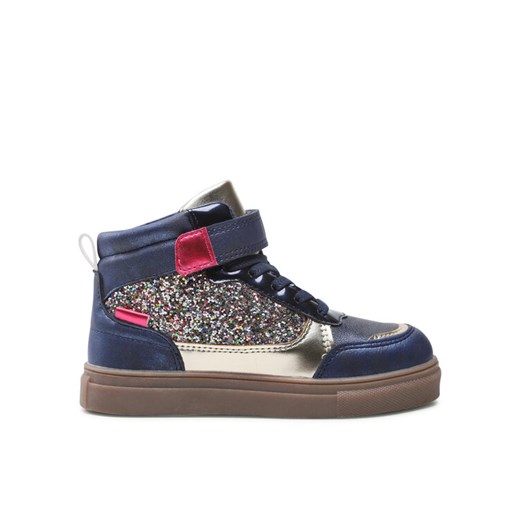 Sneakersy Nelli Blu AVO-207-788 Granatowy ze sklepu eobuwie.pl w kategorii Buty zimowe dziecięce - zdjęcie 187985644