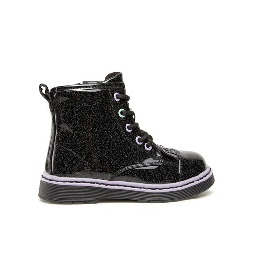 Kozaki Nelli Blu CM170106-34A Czarny ze sklepu eobuwie.pl w kategorii Buty zimowe dziecięce - zdjęcie 187985672