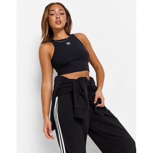 ADIDAS TOP RIB TANK ze sklepu JD Sports  w kategorii Bluzki damskie - zdjęcie 187986854