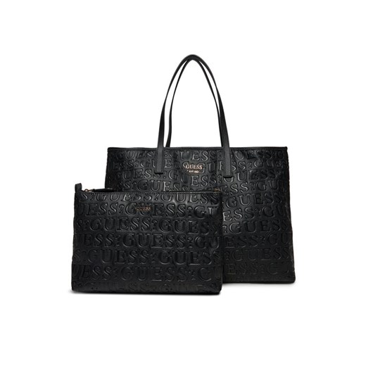 Torebka Guess Vikky II (BG) HWBG93 18290 Czarny ze sklepu eobuwie.pl w kategorii Torby Shopper bag - zdjęcie 187987334