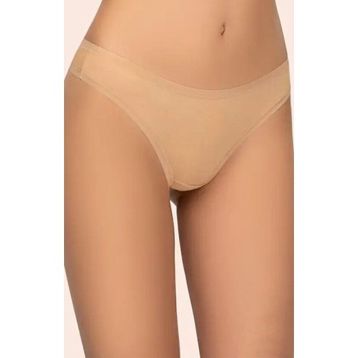 2-pack bawełniane stringi damskie beżowe 131, Kolor beżowy, Rozmiar S, KLEO ze sklepu Intymna w kategorii Majtki damskie - zdjęcie 187988001