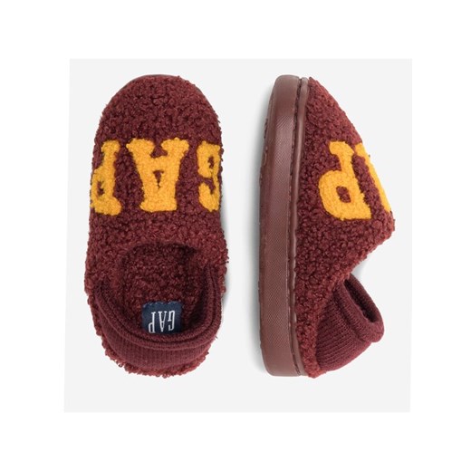 Gap Kapcie GCJ001F4TKRDDEGP Czerwony ze sklepu MODIVO w kategorii Kapcie dziecięce - zdjęcie 187989183