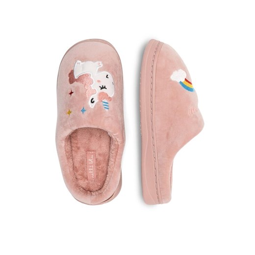 Nelli Blu Kapcie K-04 Różowy ze sklepu MODIVO w kategorii Kapcie dziecięce - zdjęcie 187989230