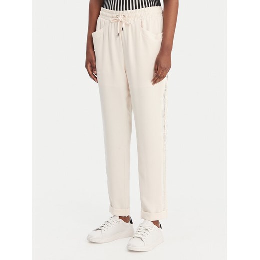 Liu Jo Sport Spodnie materiałowe TA6290 TS923 Różowy Regular Fit ze sklepu MODIVO w kategorii Spodnie damskie - zdjęcie 187989233