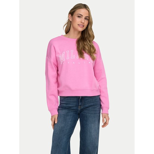 ONLY Bluza 15254183 Granatowy Loose Fit ze sklepu MODIVO w kategorii Bluzy damskie - zdjęcie 187989333