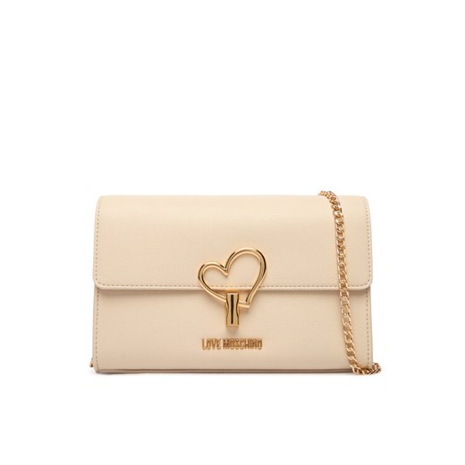 LOVE MOSCHINO Torebka JC4327PP1OLQ0110 Écru ze sklepu MODIVO w kategorii Kopertówki - zdjęcie 187989363