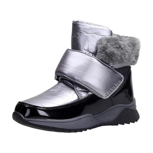 Szare zimowe śniegowce damskie z membraną DiA 4270 ze sklepu suzana.pl w kategorii Śniegowce damskie - zdjęcie 187990330