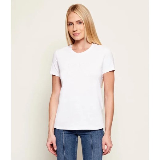 Elisabetta Franchi T-shirt | Regular Fit ze sklepu Gomez Fashion Store w kategorii Bluzki damskie - zdjęcie 187991043