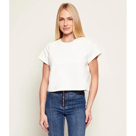 Elisabetta Franchi T-shirt | Regular Fit ze sklepu Gomez Fashion Store w kategorii Bluzki damskie - zdjęcie 187991044