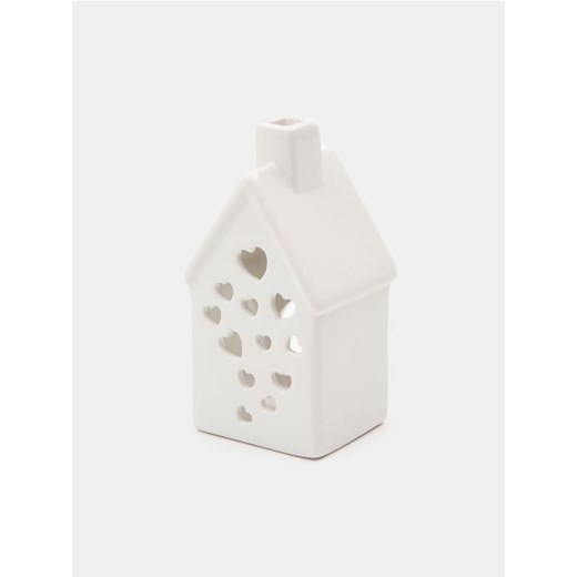 Sinsay - Świecznik w kształcie domku - biały ze sklepu Sinsay w kategorii Świeczniki - zdjęcie 187992141