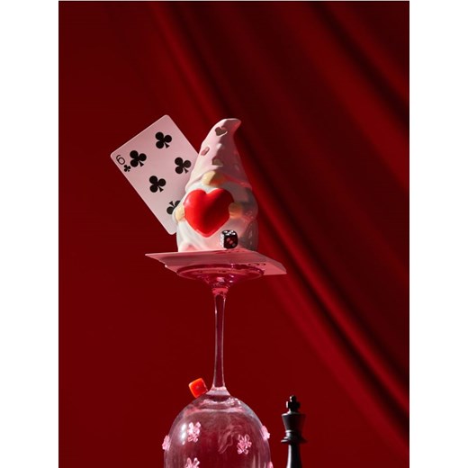 Sinsay - Świecznik walentynkowy w kształcie skrzata - wielobarwny ze sklepu Sinsay w kategorii Świeczniki - zdjęcie 187992153