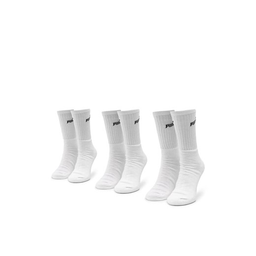 Skarpety długie Puma 907934 r. 43/46 Biały ze sklepu eobuwie.pl w kategorii Skarpetki męskie - zdjęcie 187993561