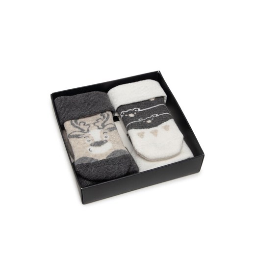 Skarpety długie Tom Tailor 93128C Szary ze sklepu eobuwie.pl w kategorii Skarpetki dziecięce - zdjęcie 187993563