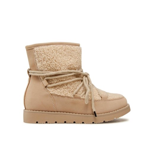 DeeZee Kozaki CS2108-03 Beżowy ze sklepu MODIVO w kategorii Buty zimowe dziecięce - zdjęcie 187994861
