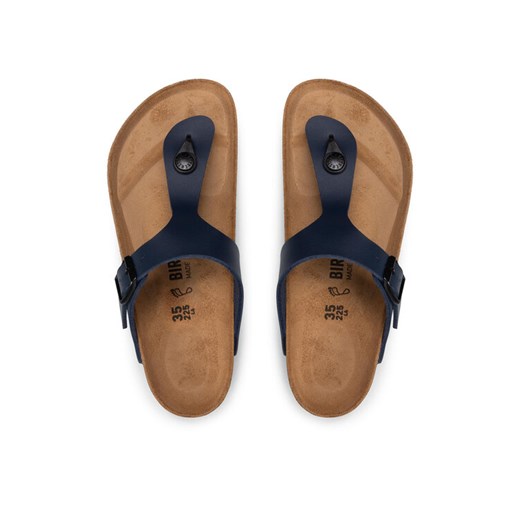 Birkenstock Japonki Gizeh 0143621 Granatowy ze sklepu MODIVO w kategorii Buty męskie - zdjęcie 187995804