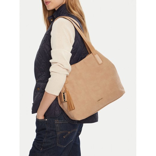 Torebka Lasocki C-LSK-K-040-06 Brązowy ze sklepu eobuwie.pl w kategorii Torby Shopper bag - zdjęcie 187997404
