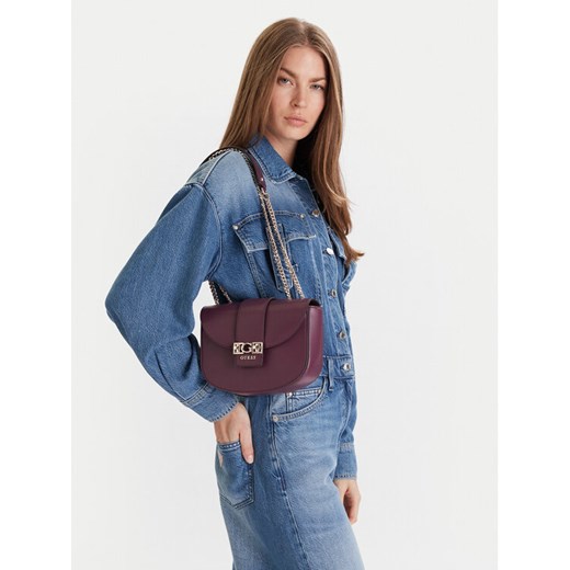Torebka Guess HWVG98 91210 Fioletowy Guess OS eobuwie.pl