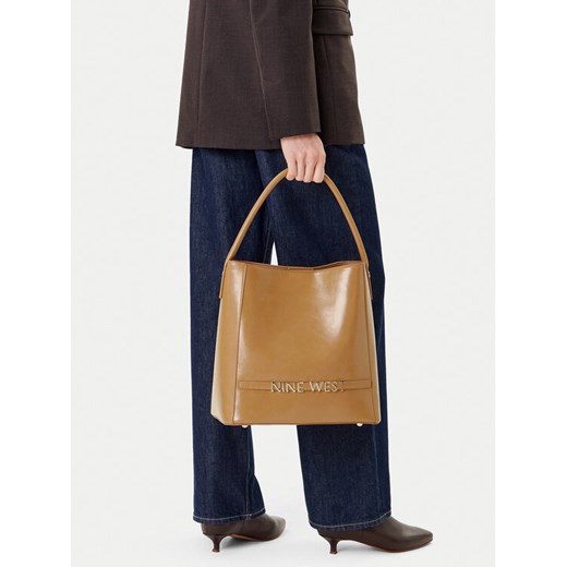 Torebka Nine West CEO-UTAH-LDA8011 Beżowy ze sklepu eobuwie.pl w kategorii Torebki damskie - zdjęcie 187997430