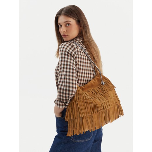 Torebka Tory Burch 174294 Brązowy ze sklepu eobuwie.pl w kategorii Torebki damskie - zdjęcie 187997634