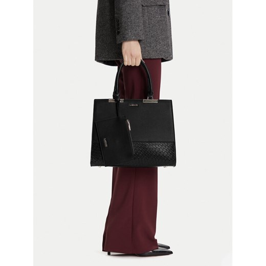 Torebka Lasocki C-LSK-L-070-06 Czarny ze sklepu eobuwie.pl w kategorii Kuferki - zdjęcie 187997722