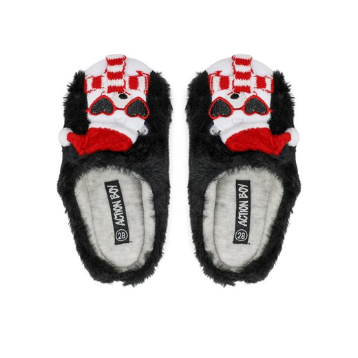 Action Boy Kapcie 22SAG5005 Czarny ze sklepu MODIVO w kategorii Kapcie dziecięce - zdjęcie 187998571