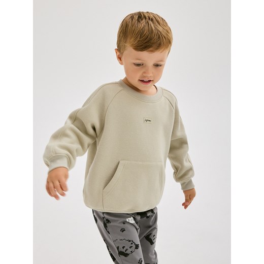 Reserved - Bluza oversize - beżowy Reserved 92 (1 promocja Reserved